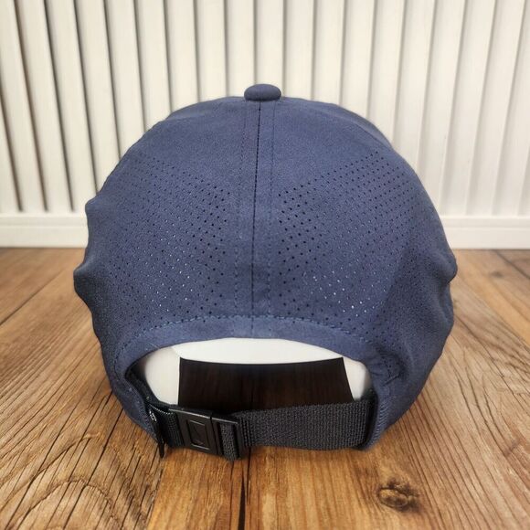 Nike Heritage86 Dri-Fit ADV Strapback Running Hat Cap Navy Blue Sports Fitness - Picture 5 of 11